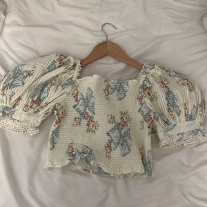 Loveshackfancy crop top